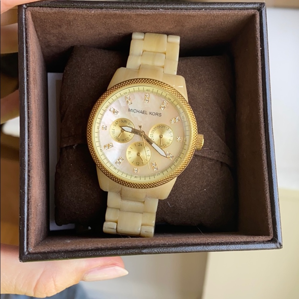 Michael Kors Quartz Gold Watch